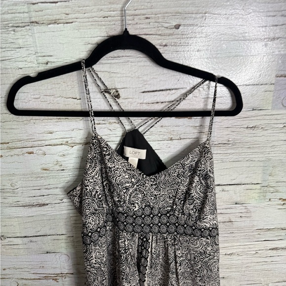 LOFT Beach Paisley Maxi Dress size 4 - Picture 3 of 7